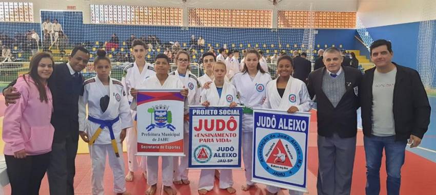 JAHU CONQUISTA OITO MEDALHAS NO CAMPEONATO REGIONAL DE JUDÔ