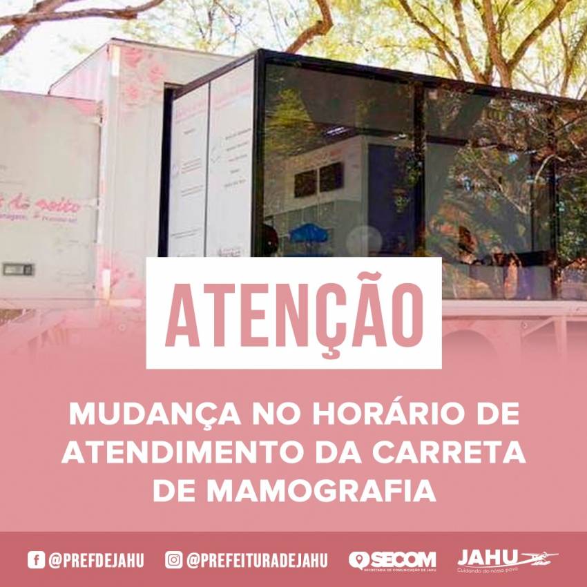 ATENDIMENTO NA CARRETA MULHERES DE PEITO SERÁ POR DISTRIBUIÇÃO DE SENHAS
