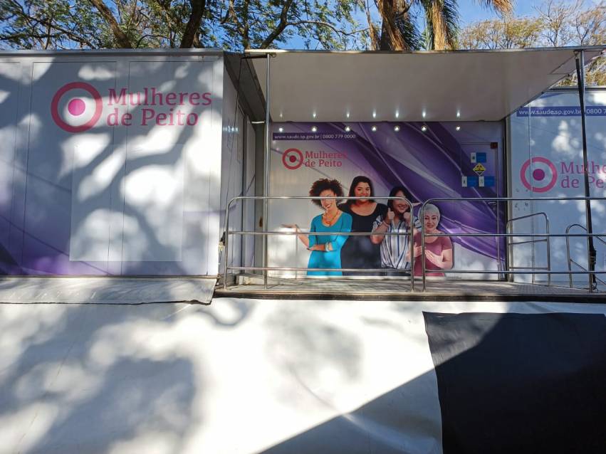 CARRETA DO PROGRAMA 'MULHERES DE PEITO' INICIA ATENDIMENTOS EM JAHU