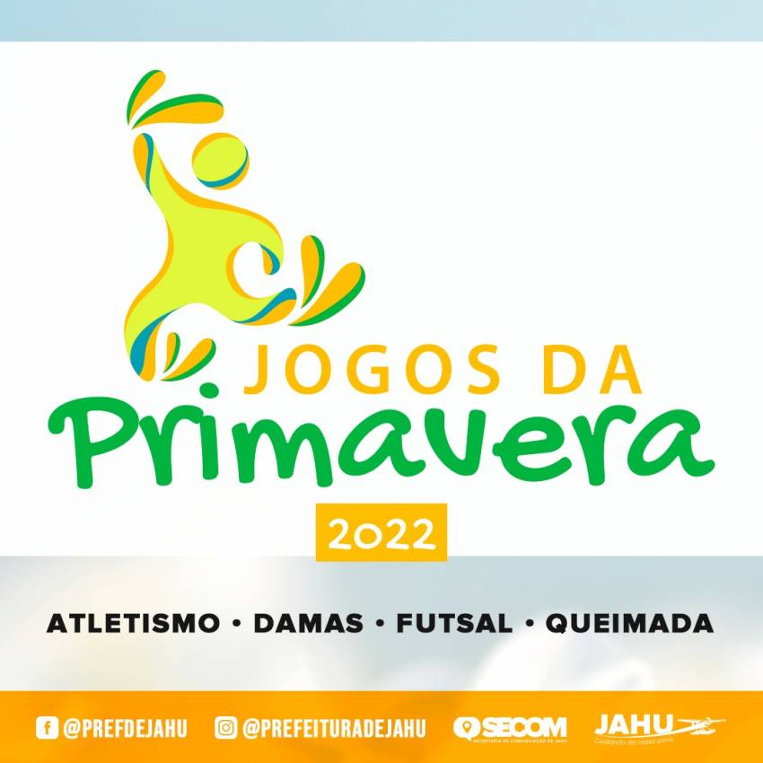 'JOGOS DA PRIMAVERA' COMEÇAM NESTE SÁBADO