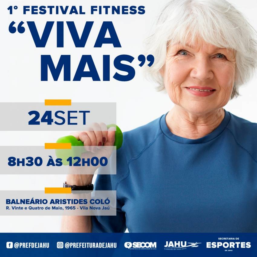 PREFEITURA REALIZA '1º FESTIVAL FITNESS VIVA MAIS'