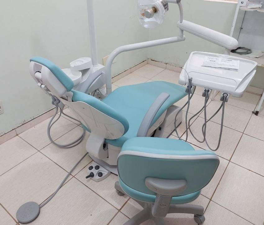 CADEIRAS ODONTOLÓGICAS SÃO TROCADAS NAS UNIDADES DE SAÚDE