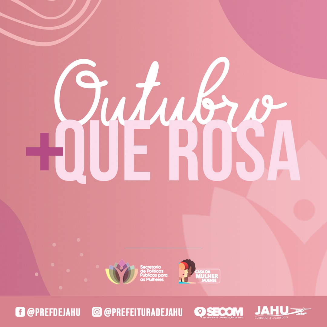 'OUTUBRO + QUE ROSA' ALINHADO À METAS DA ONU