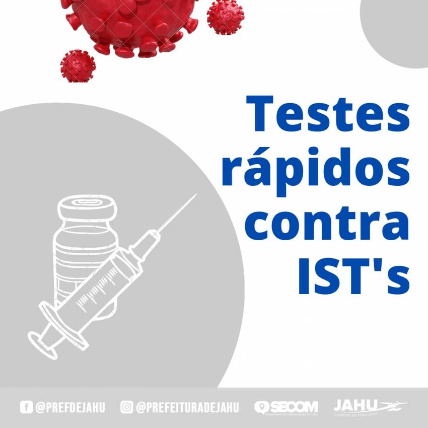 TESTES RÁPIDOS PARA DIAGNÓSTICO DE IST’s