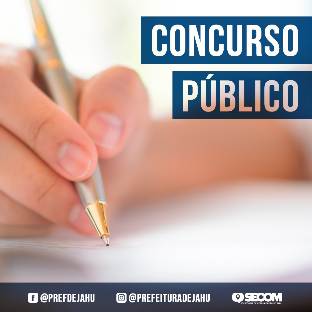 PREFEITURA REALIZA NOVO CONCURSO PÚBLICO