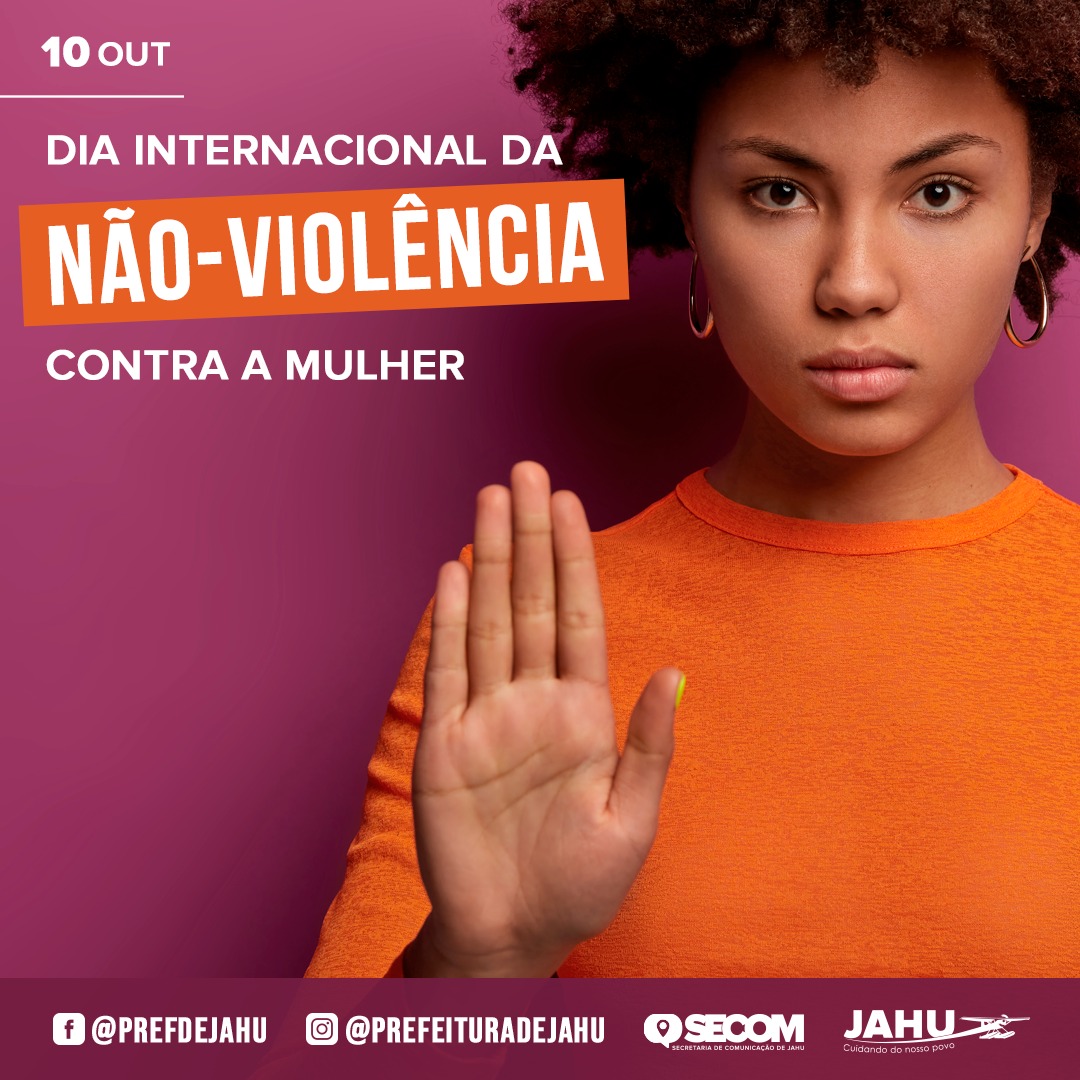 10/10 – DIA NACIONAL DE LUTA CONTRA A VIOLÊNCIA À MULHER