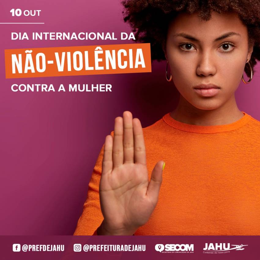 10/10 – DIA NACIONAL DE LUTA CONTRA A VIOLÊNCIA À MULHER