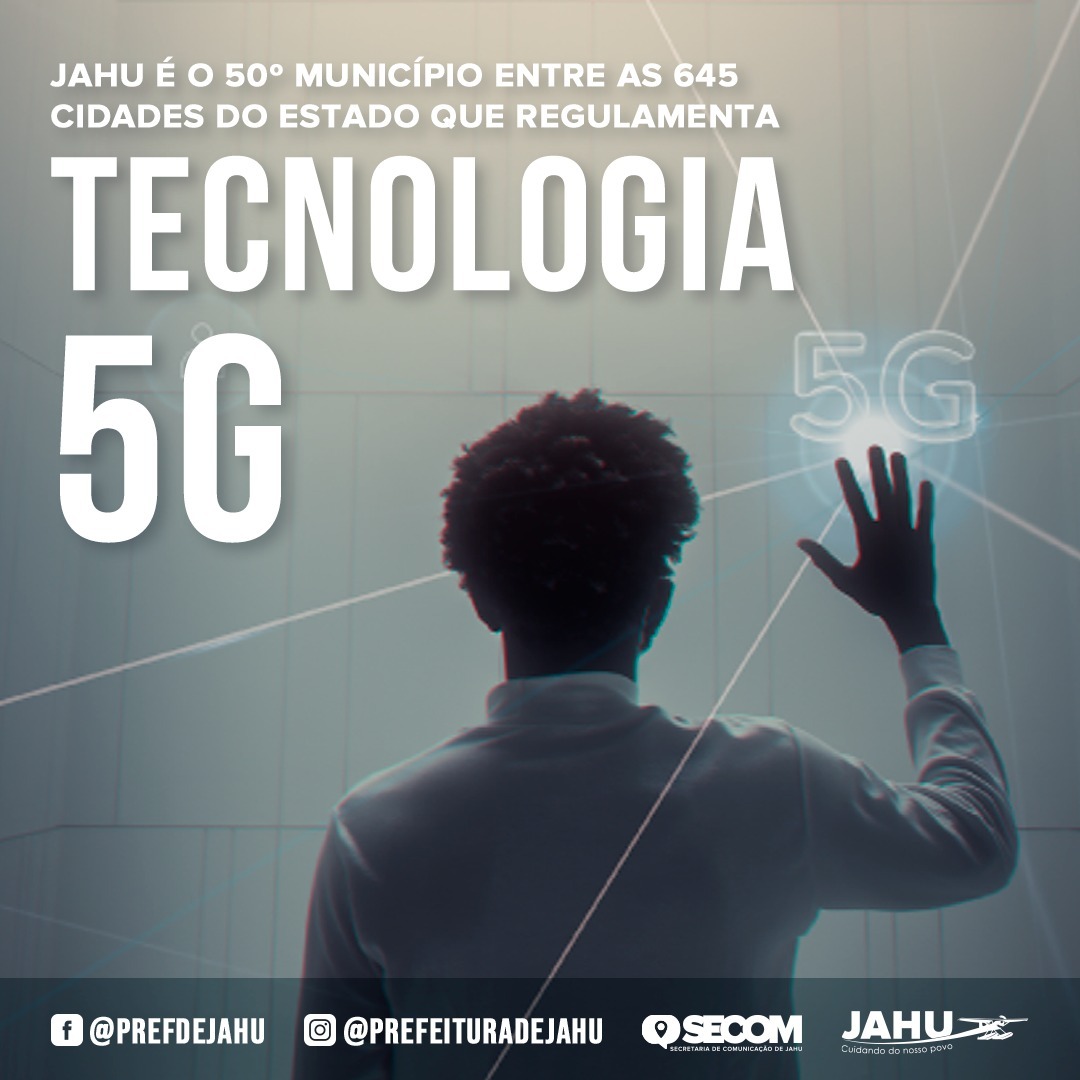 PREFEITURA REGULAMENTA TECNOLOGIA 5G