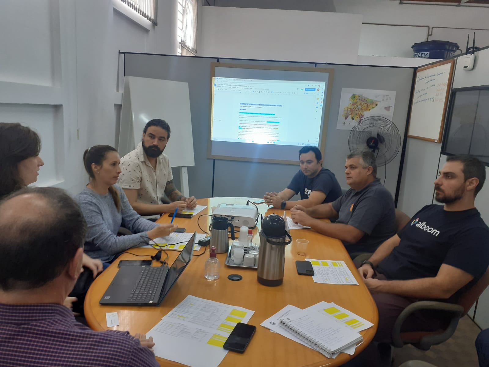 PREFEITURA SE REÚNE COM APOIADORES DO CIRCUITO DE INOVAÇÃO E EMPREENDEDORISMO