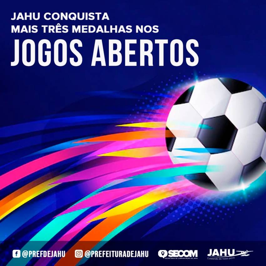 JAHU CONQUISTA MAIS TRÊS MEDALHAS NOS JOGOS ABERTOS