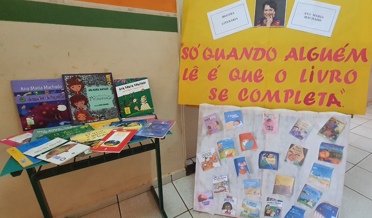 MOSTRA LITERÁRIA HOMENAGEIA ANA MARIA MACHADO