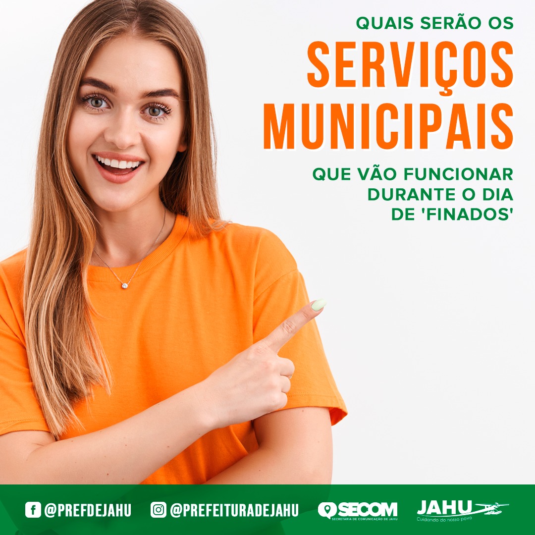 CONFIRA O FUNCIONAMENTO DAS REPARTIÇÕES PÚBLICAS NO DIA DE FINADOS