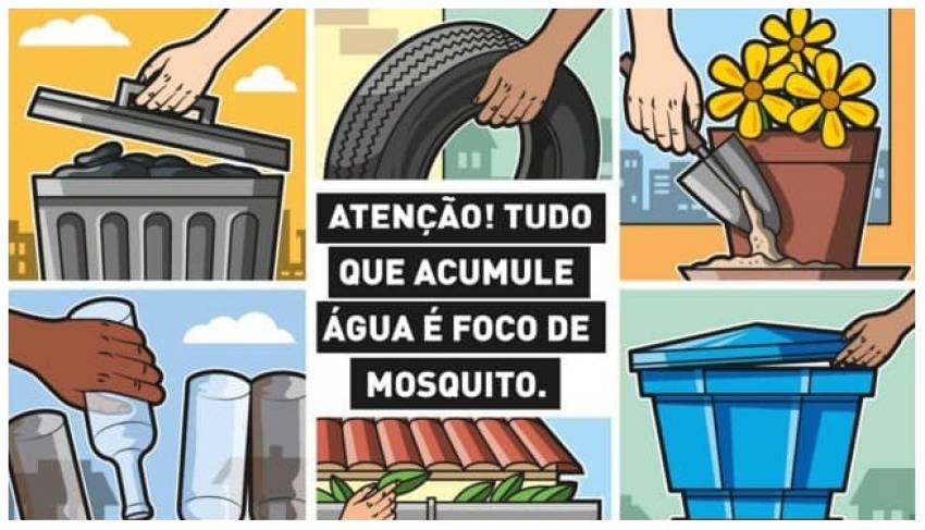 EVITAR LOCAIS COM ÁGUA PARADA PREVINE A DENGUE