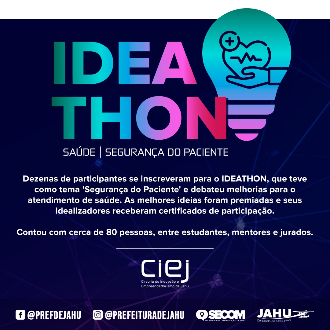 IDEATHON PÕE EM PAUTA SEGURANÇA DO PACIENTE