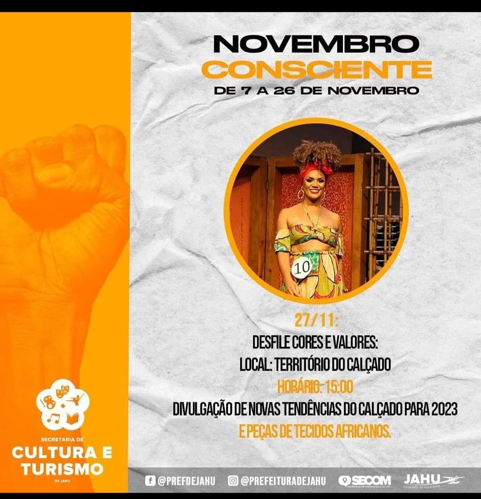 DESFILE CORES E VALORES MARCA O FIM DAS ATIVIDADES DO NOVEMBRO CONSCIENTE