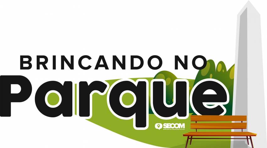 DOMINGO É DIA DE BRINCANDO NO PARQUE