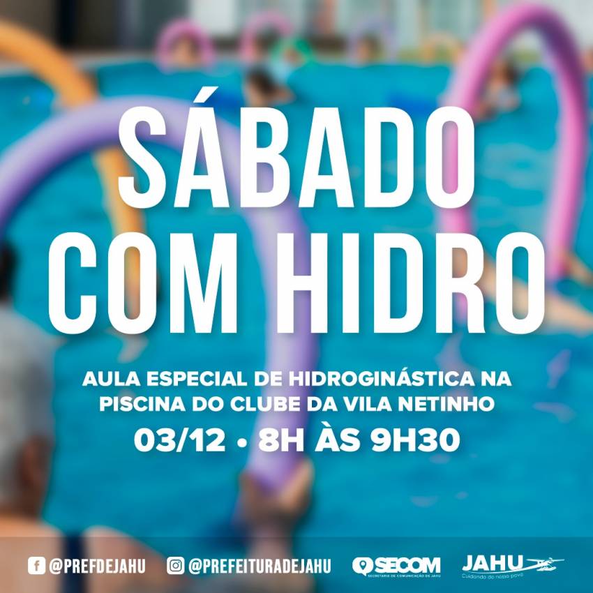 SÁBADO COM HIDRO