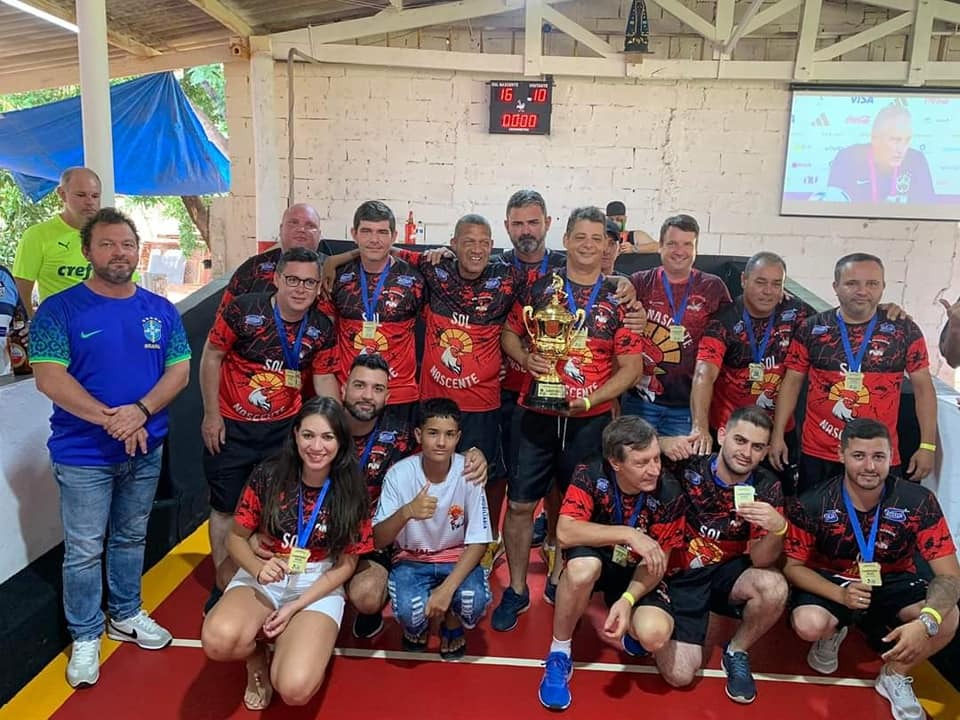 SOL NASCENTE CONQUISTA O CAMPEONATO JAUENSE DE BOCHA