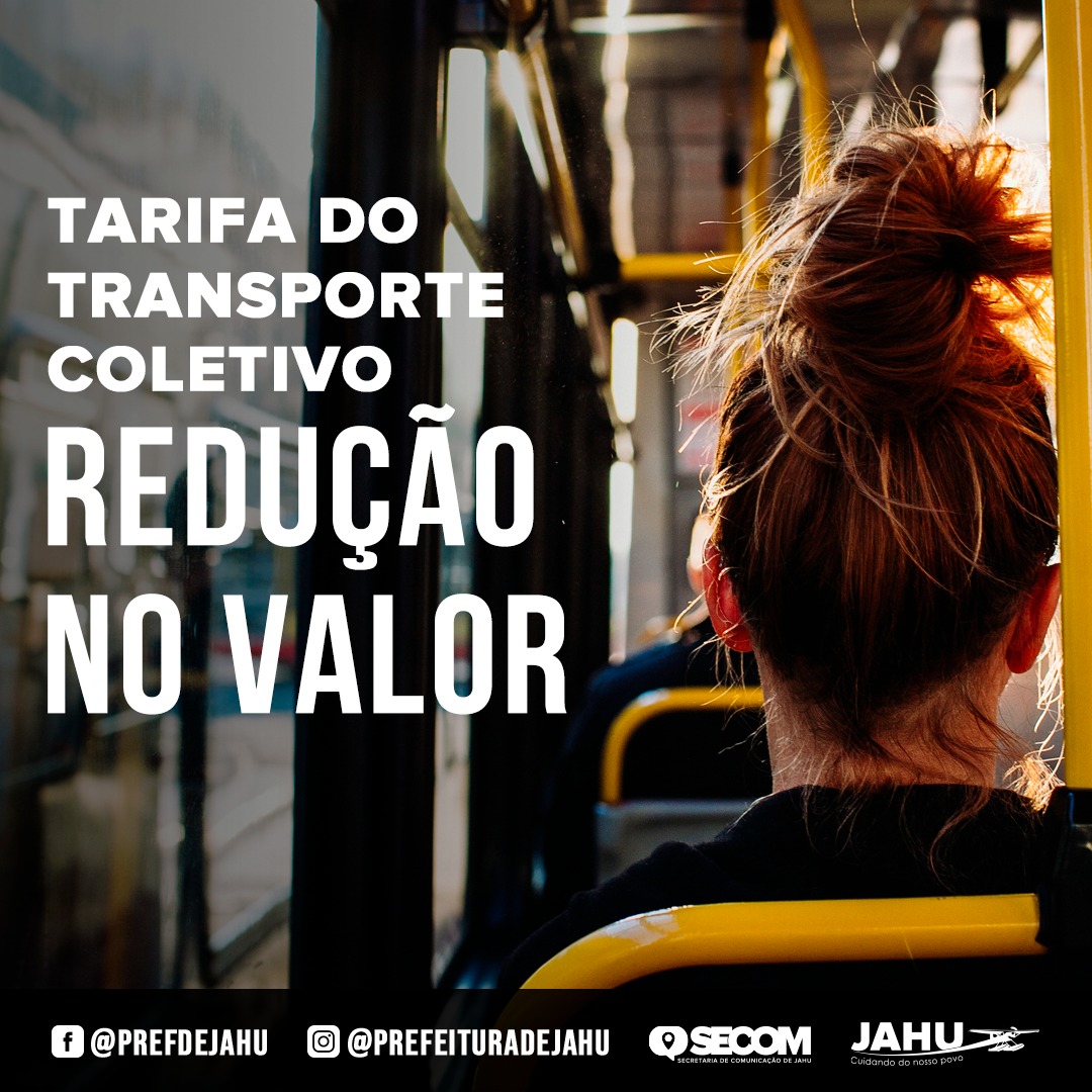 PREFEITURA CONSEGUE REDUÇÃO NO VALOR DA TARIFA DO TRANSPORTE COLETIVO