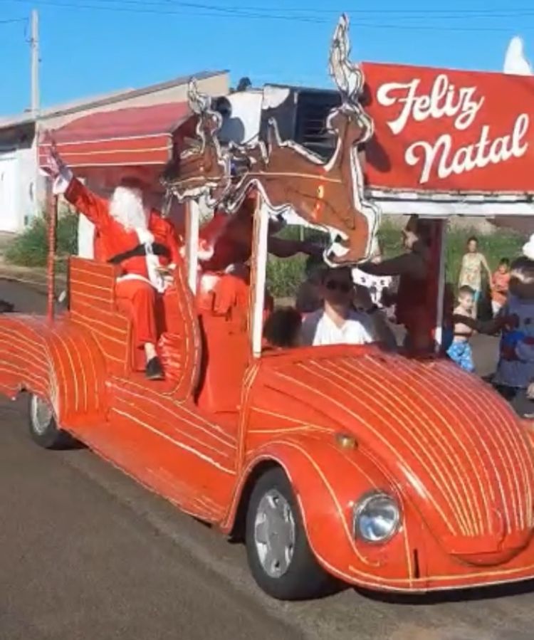 SEJA LUZ - CARREATA DO PAPAI NOEL