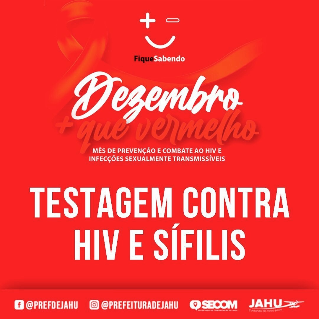 PREFEITURA OFERECE NOVAMENTE TESTAGEM DE HIV E SÍFILIS NO JARDIM DE BAIXO EM HORÁRIO NOTURNO