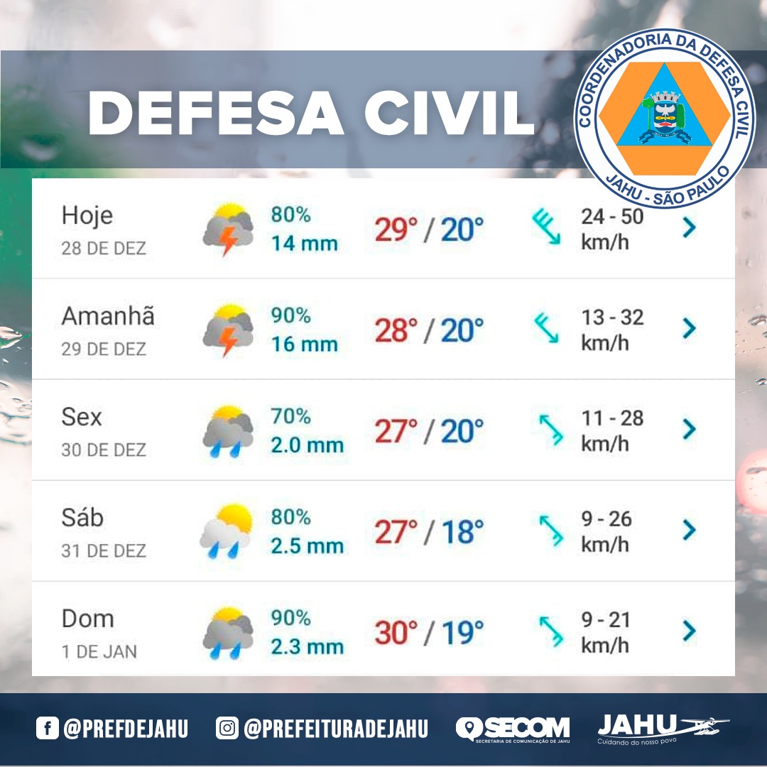 INFORME - DEFESA CIVIL