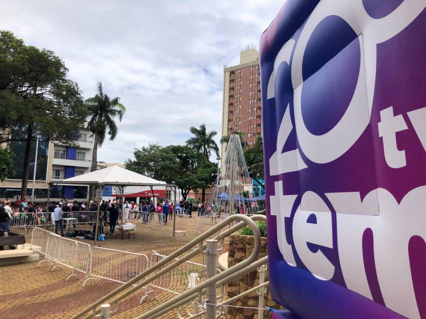 JAHU RECEBE CARAVANA TV TEM 20 ANOS