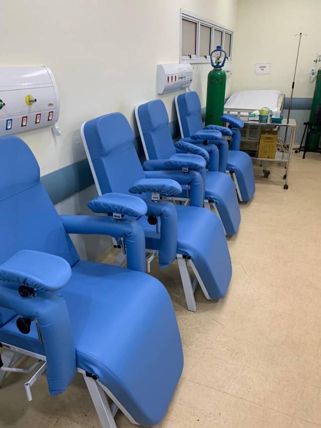 INSTALAÇÃO DE NOVAS CAMAS E POLTRONAS DOS PRONTOS ATENDIMENTOS ESTÁ EM FASE FINAL