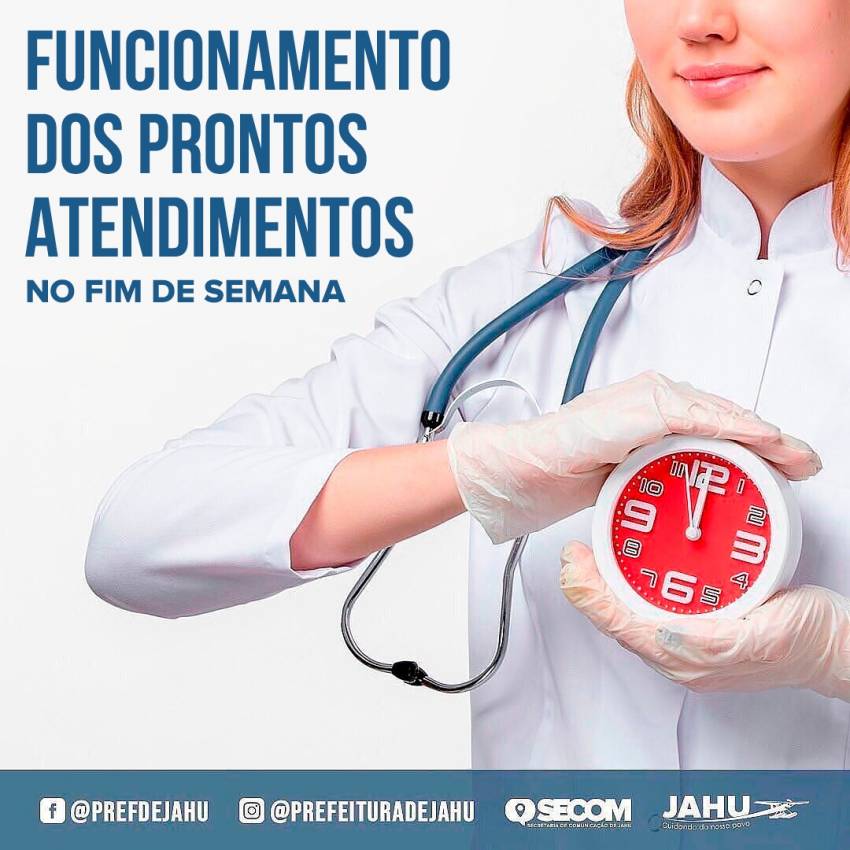 FUNCIONAMENTO DOS PRONTOS ATENDIMENTOS NO FIM DE SEMANA