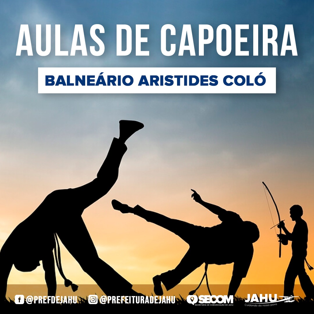 BALNEÁRIO TAMBÉM CONTA COM AULAS DE CAPOEIRA