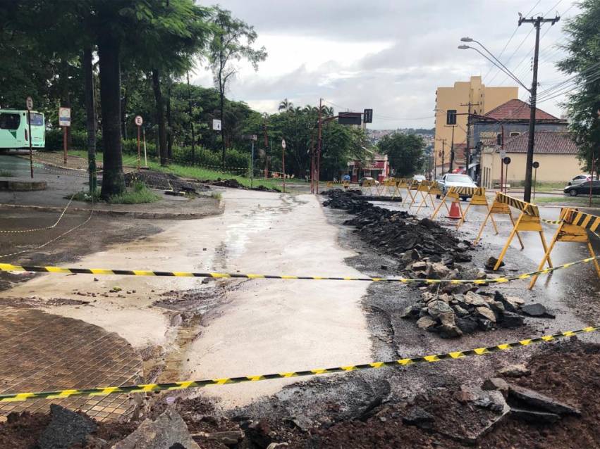 TRÂNSITO NA SALDANHA MARINHO É LIBERADO NO FIM DE SEMANA