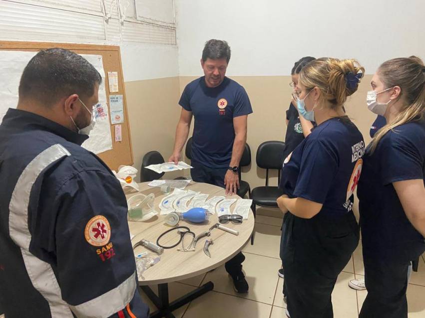ESTUDANTES DE MEDICINA INICIAM ESTÁGIO SUPERVISIONADO NO SAMU