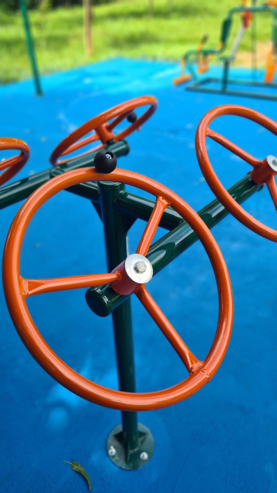 PREFEITURA MONTA NOVA ACADEMIA AO AR LIVRE NO JARDIM JORGE ATALLA