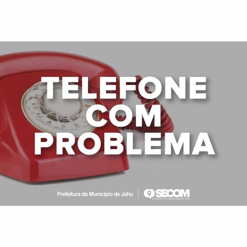 UBS VILA REAL- TELEFONE COM PROBLEMA