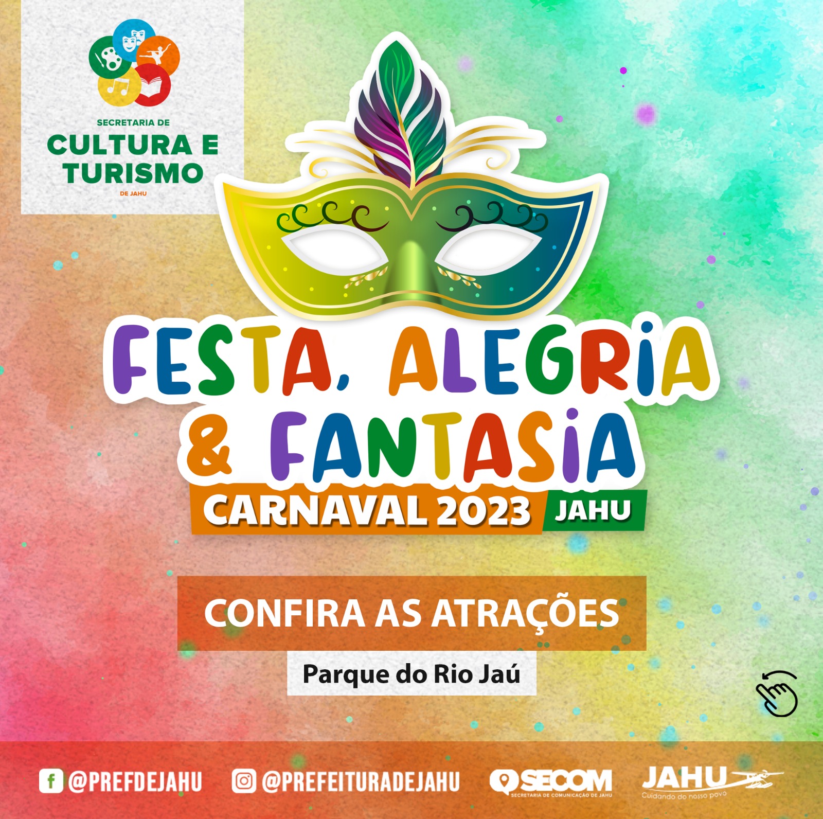 Nossa festa estará repleta de atrações para animar o Carnaval 2023