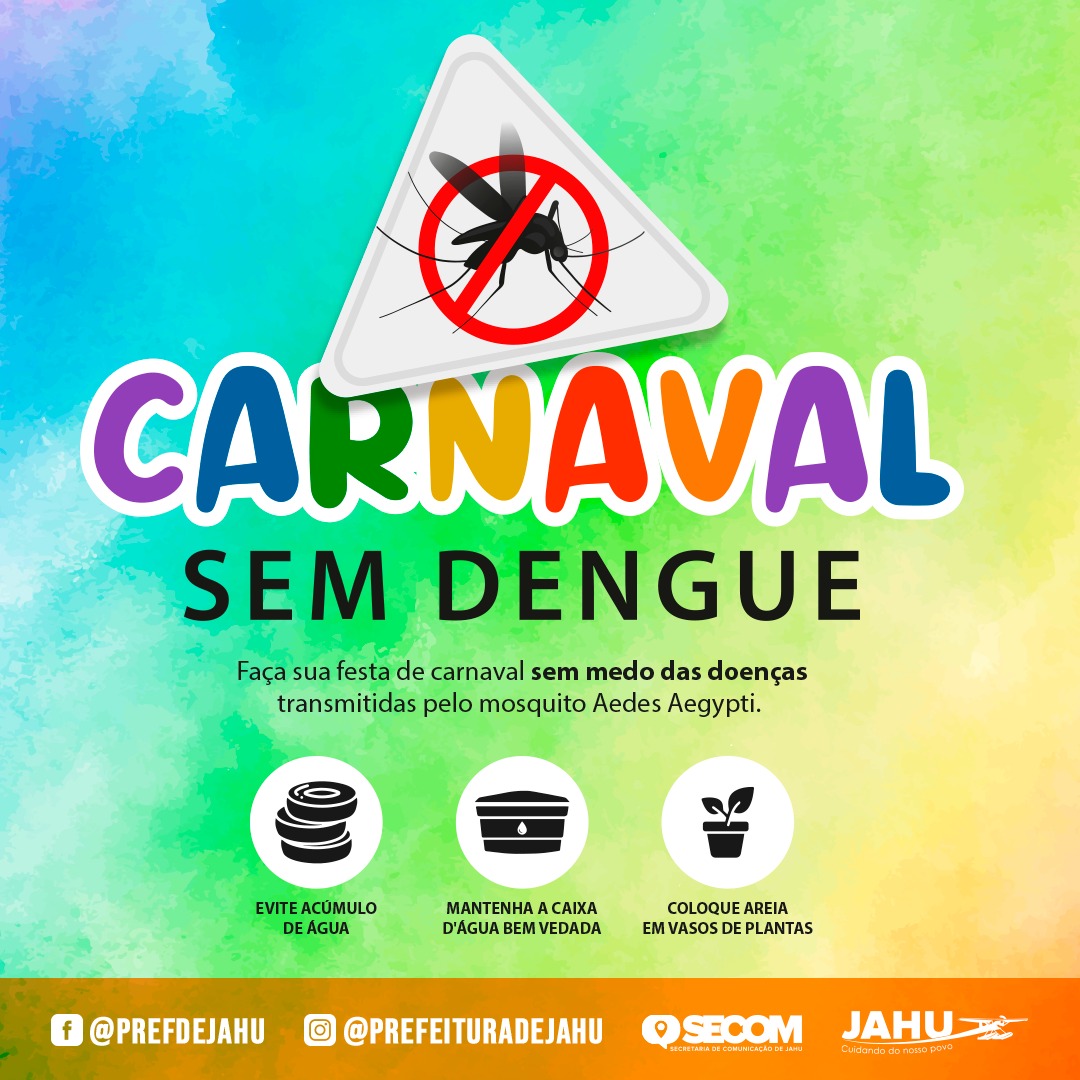 NÃO DÊ MOLE PARA DENGUE NO CARNAVAL