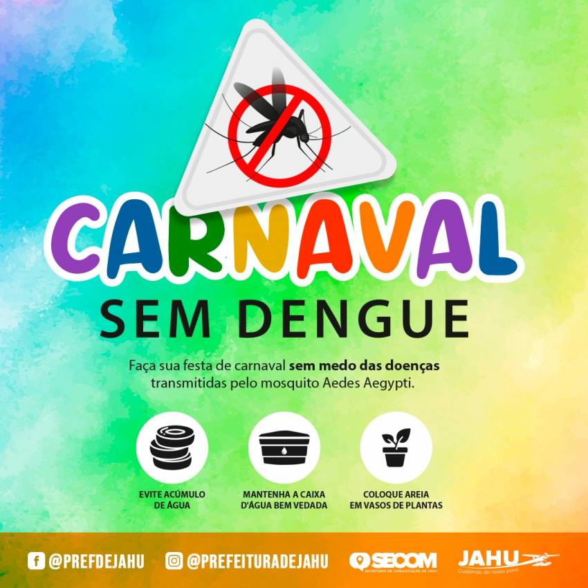 NÃO DÊ MOLE PARA DENGUE NO CARNAVAL