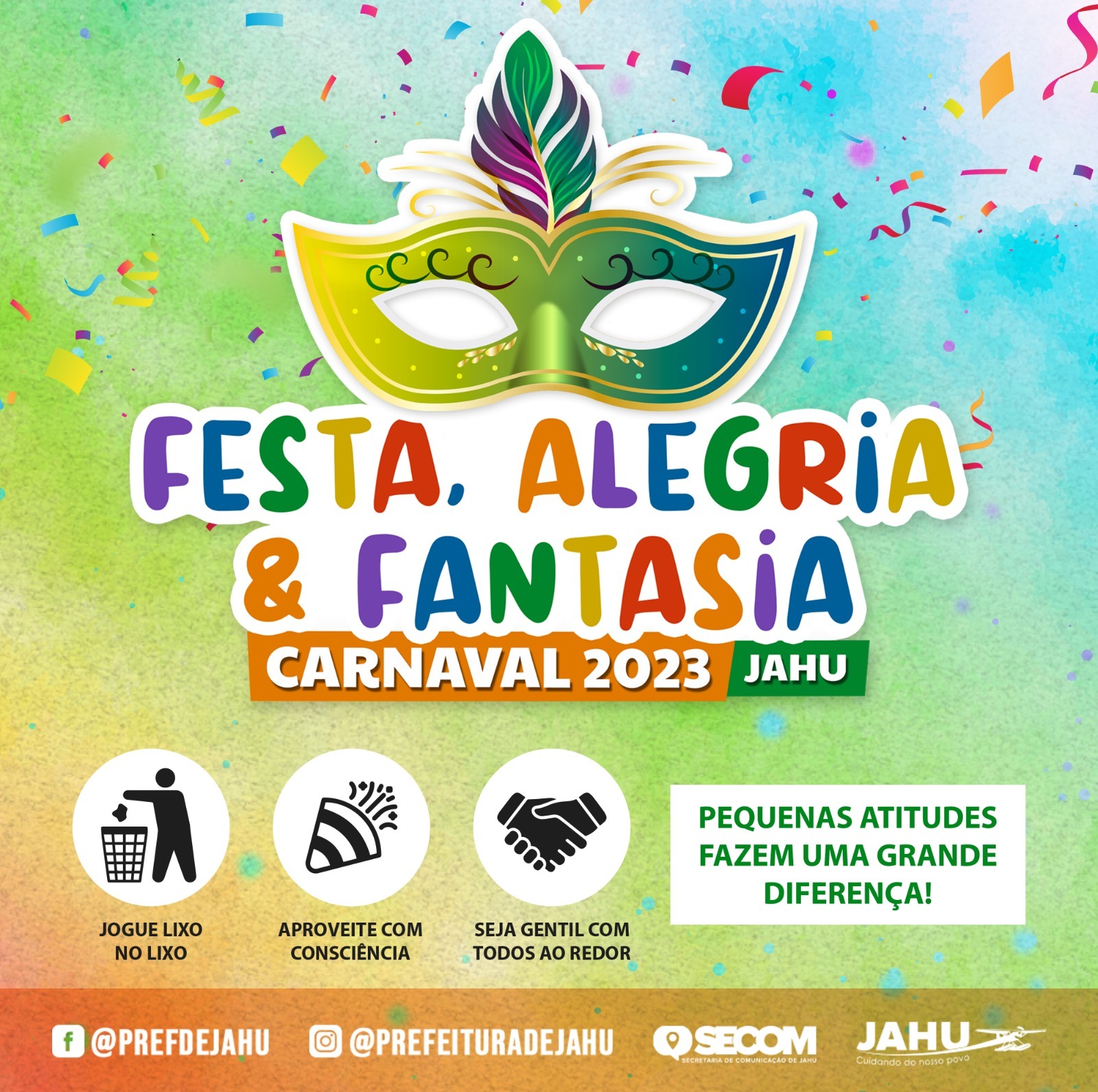 Nossa Festa, Alegria & Fantasia está chegando, e você é nosso convidado especial.