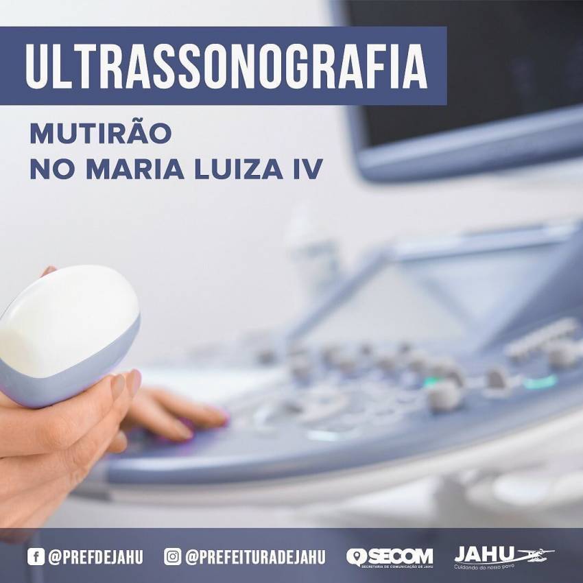 PREFEITURA FAZ MAIS UM MUTIRÃO DE ULTRASSOM