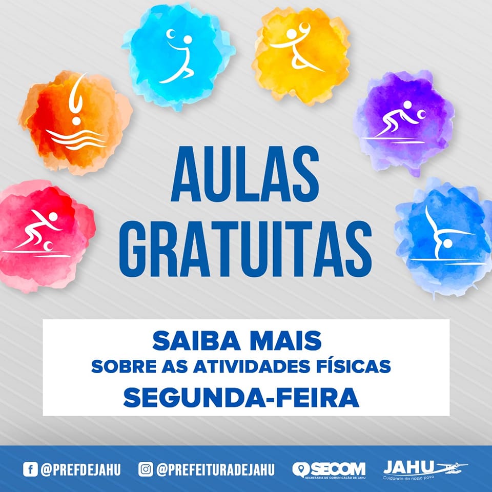 QUE TAL COMEÇAR A SEMANA COM MUITA ATIVIDADE FÍSICA?