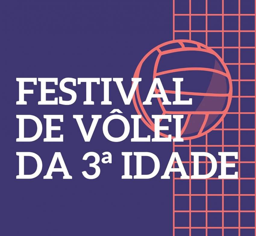 FESTIVAL DE VÔLEI DA TERCEIRA IDADE ACONTECE NO PRÓXIMO SÁBADO