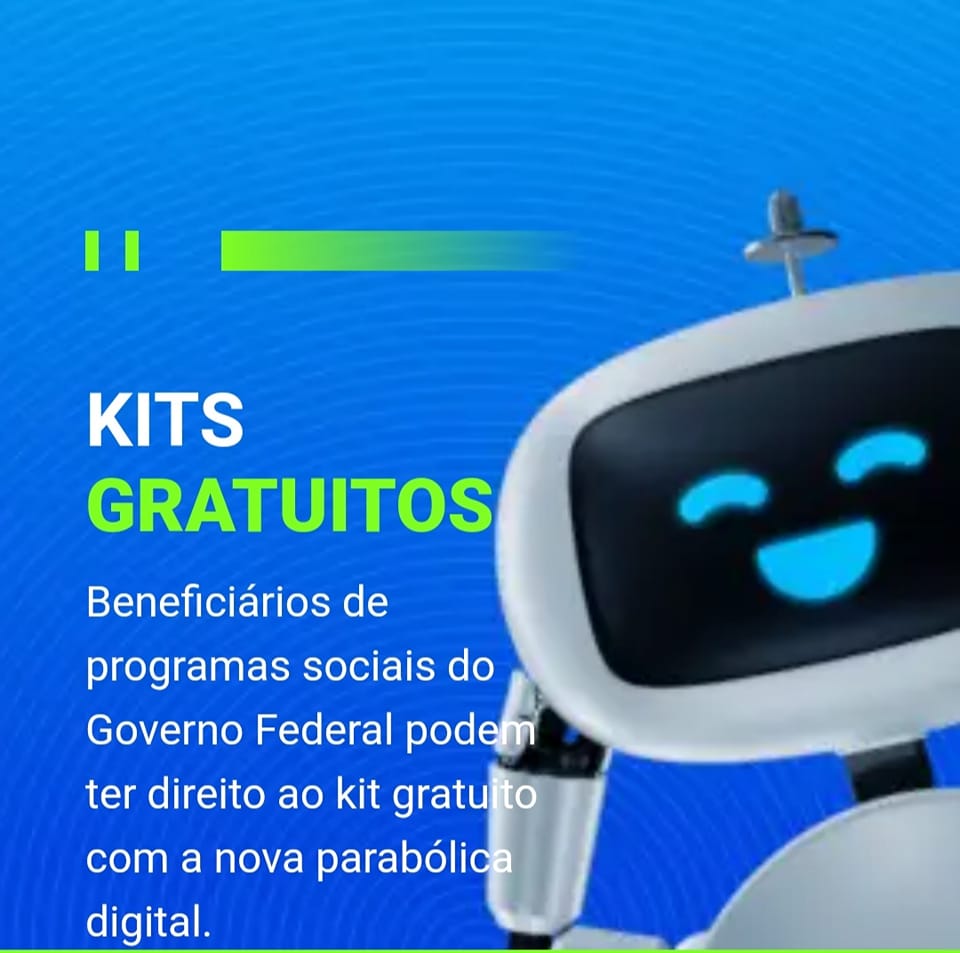 ANTENAS PARABÓLICAS DE FAMÍLIAS DE BAIXA RENDA PODEM SER TROCADAS GRATUITAMENTE