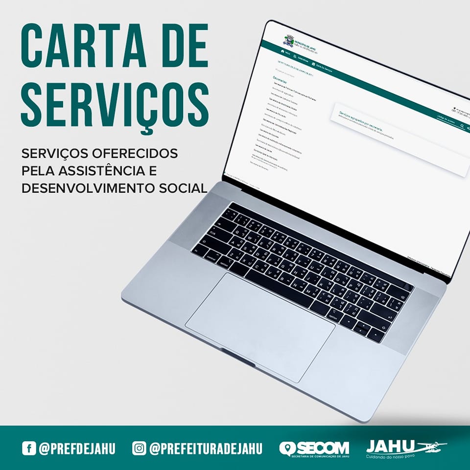 CARTA DE SERVIÇOS: SAIBA MAIS SOBRE OS SERVIÇOS OFERECIDOS PELA ASSISTÊNCIA E DESENVOLVIMENTO SOCIAL