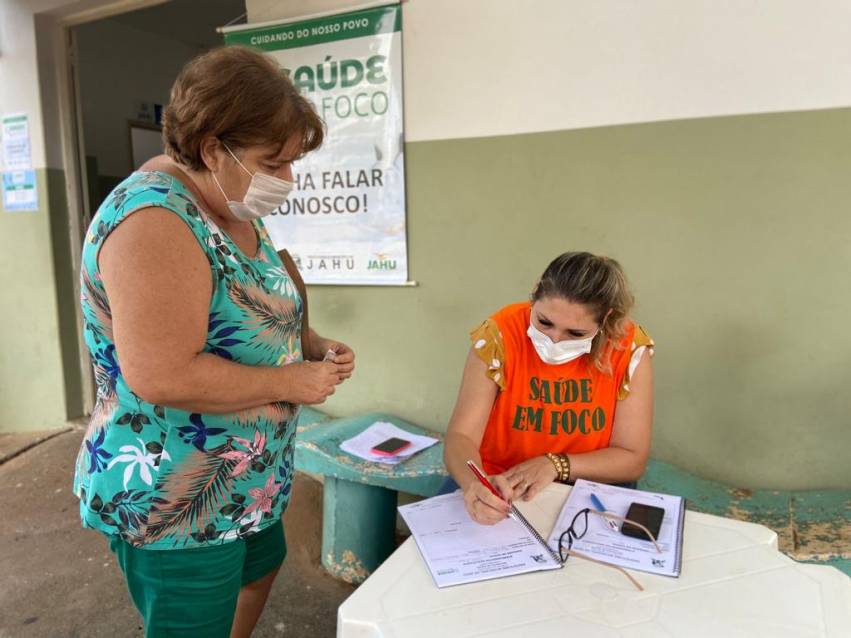 PROGRAMA SAÚDE EM FOCO - MAIS DE 30 ATENDIMENTOS NO VILA NOVA