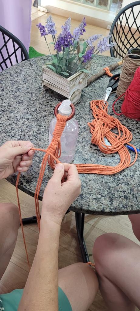 MARÇO PARA ELAS – OFICINA DE MACRAMÊ