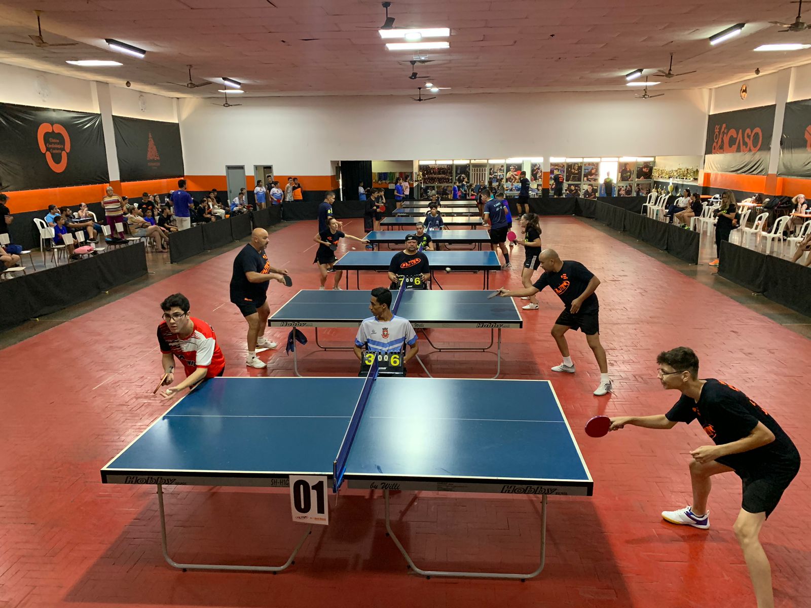 FESTIVAL DE TÊNIS DE MESA ENVOLVE MAIS DE 100 ATLETAS