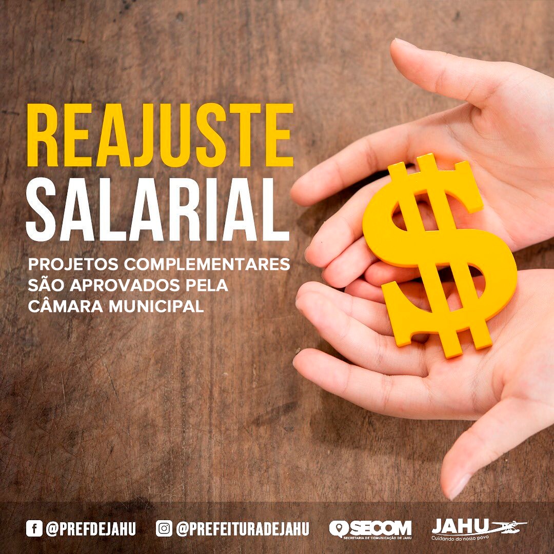 PROJETOS DE REAJUSTE COMPLEMENTARES SÃO APROVADOS PELA CÂMARA MUNICIPAL