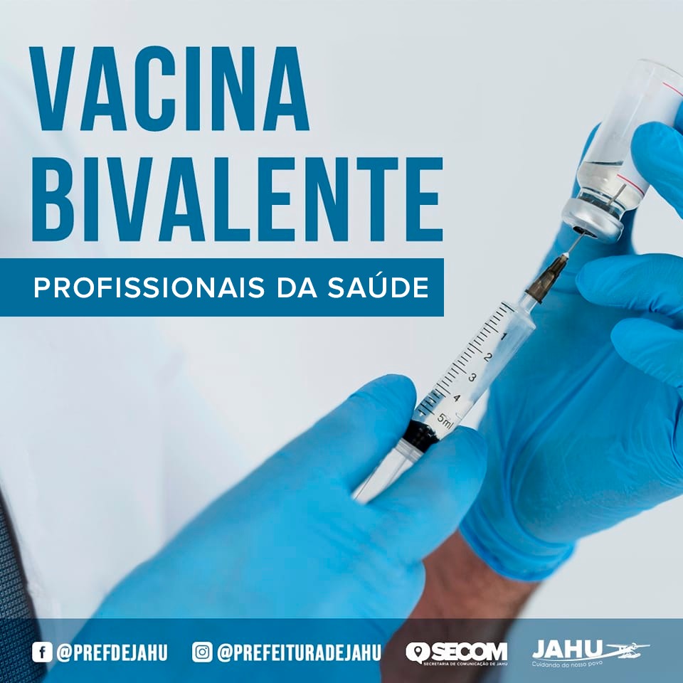 VACINA BIVALENTE PARA PROFISSIONAIS DA SAÚDE