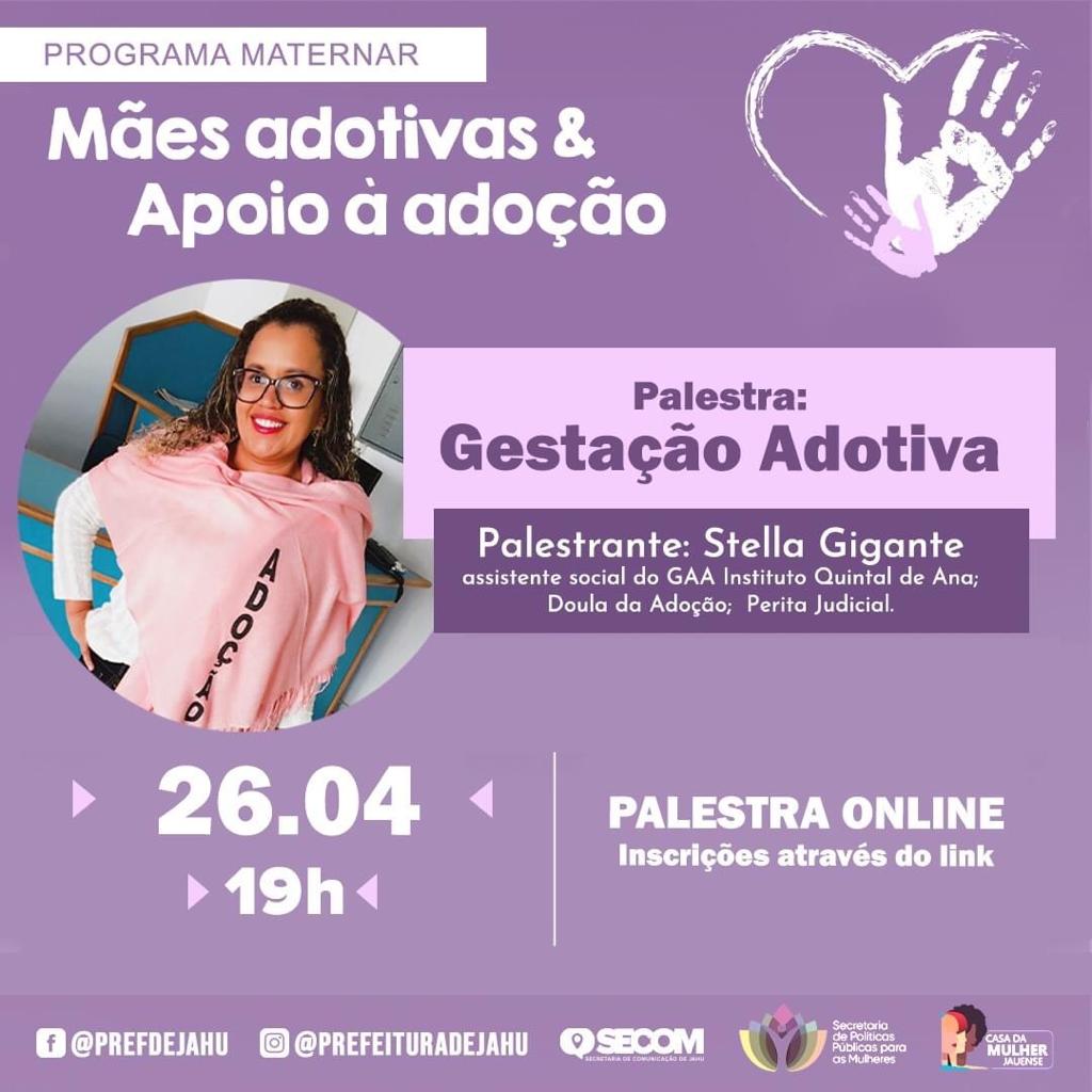 PALESTRA PAUTA GESTAÇÃO ADOTIVA