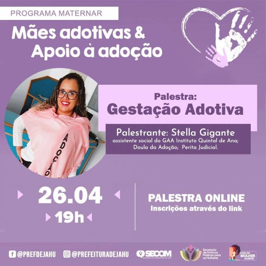 PALESTRA PAUTA GESTAÇÃO ADOTIVA